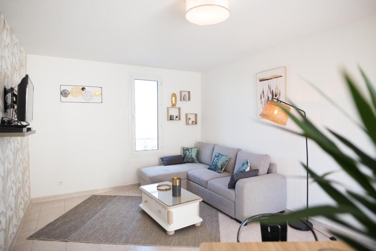 Appartement 55M2, Tres Proche Plage, Hippodrome, Tous Commerces Cagnes-sur-Mer Exterior foto